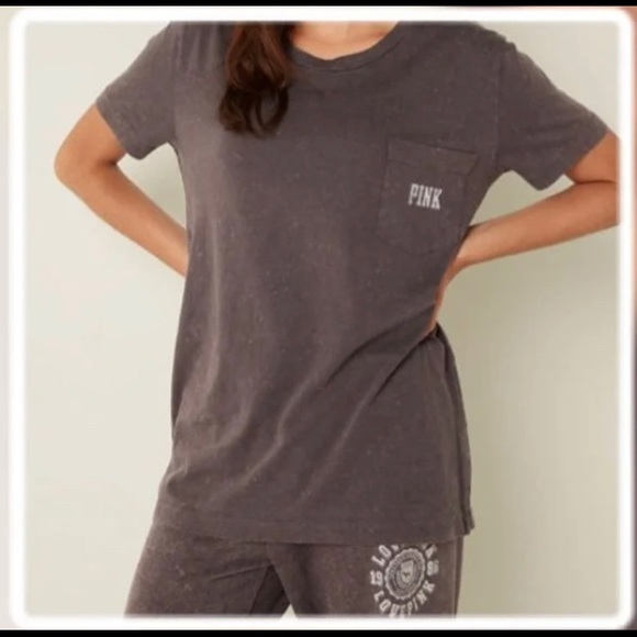 Pink campus short sleeve tee - Picture 3 of 9